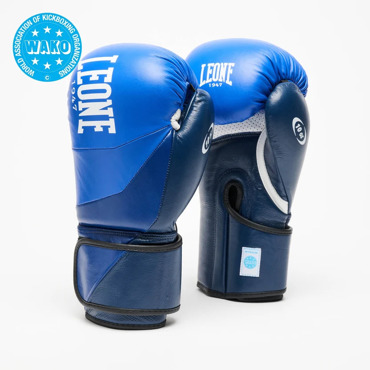 Leone WAKO kick BOXING GLOVES-blue